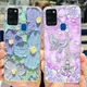 For Galaxy A21s Phone Case Oil Flower Butterfly Painting Soft Clear Housing For Samsung Galaxy A21s