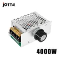 4000W 220V AC SCR Motor Speed Controller Module Voltage Regulator Temperature Dimmer for Electric