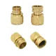 1pc Brass 1/2 3/4" Thread Quick Connector Garden Water Gun Connector Car Washing Machine Male/Female