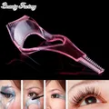 3 In 1 Makeup Mascara Shield Guard Curler Applicator Comb Guide Card Makeup Beauty Cosmetic Tool