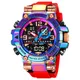 New STRYVE Watch for Men's High Quality Digital-Analog Dual Movement 5ATM Waterproof Watches Fashion