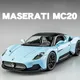 Large 1/22 Maserati MC20 Sport Car Alloy Model Car Diecast Metal Scale Collection Vehicle Model