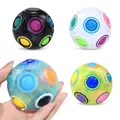 Kids Antistress Cube Rainbow Ball Puzzles Football Magic Cube Educational Learning Toys for Children