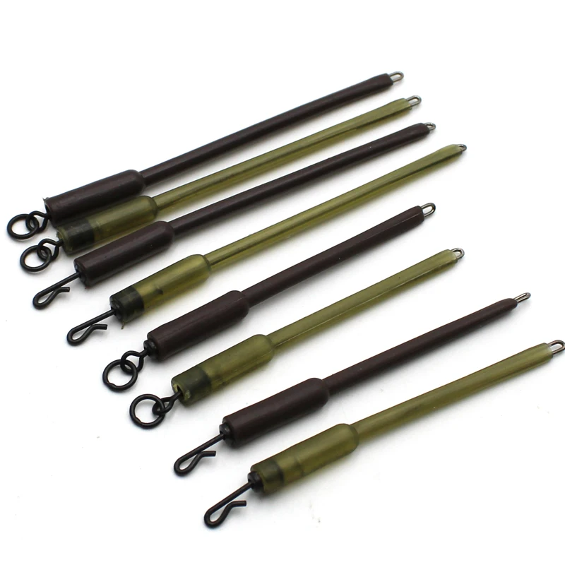 8PCS Carp Fishing Accessories QC PVA Bag Stems Quick Change Long for Carp Hair Rig Tool Carp Coarse Method Feeder Fishing Tackle