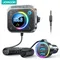 Bluetooth 5.3 FM/AUX Bluetooth Car Adapter,【Air Vent Installation & Bass Boost】3 Ports PD&QC 3.0 FM