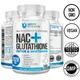 NAC + Glutathione Supplement To Support Skin Health - Immune Support Antioxidant Supplement
