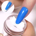 Transparent Nail Stamper with Scraper Jelly Silicone Stamp for French Nails Manicuring Kits Nail Art