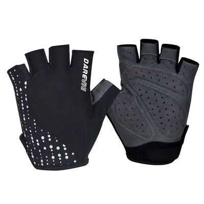 DAREVIE Reflective Cycling Gloves Half Finger Cycling Glove MTB Road High Quality Sponge Padded Super Light Soft Bike Gloves