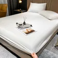 Natural Mulberry Silk Bed Fitted Sheet Deep 25CM Real Silk Mattress Cover Customized Size Luxury