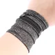 Man Wrist Wallet Pouch Band Fleece Zipper Running Gym Cycling Safe Sport Wrist Band Bag Coin Key