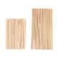 50 Pcs Disposable Wooden Coffee Stirrers Hot Cold Drinking Stir Beverage Sticks For Ice Cream Bars