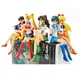 13.5cm Anime Sailor Moon Model Hino Rei Car Accessories Collection PVC Doll Sailor Mars Jupiter