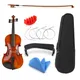 Gift for Christmas 1/8 1/16 1/10 Size with Case Bow Strings Shoulder Rest Bass Wood Violin for