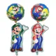 1pcs Sale Super Mario Bros Foil Balloons Anime Figure Mario Luigi Cartoon Kids Boys Birthday Party