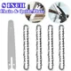 8Inch Mini Chainsaw Chain Guide 1/4" Pitch .043" 45 Drive Links Semi Chisel Electric Chainsaw Chain