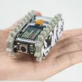 Esp32 Remote Control Tank Model Metal Chassis Tractor Crawler Balance Car Mount Truck Robot Chassis