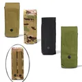 Tactical MOLLE Single Magazine Pouch Army Military AK M4 Ammo Clip Rifle Pistol Mag Bag Hunting