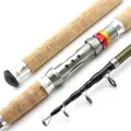 2.1m 2.4m 2.7m 3.0m 3.6m Telescopic Fishing Rod carbon wooden handle Spinning Rod Extra heavy carp