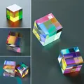 Optical Glass X-cube Dichroic Cube Design Cube Prism RGB Combiner Splitter Educational Gift Class