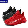 Single Net Children's Running Sneakers Breathable Lightweight Soft Non-slip Leisure Comfortable