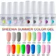 SHEENIA 15ml Base/Top Coat Nail Gel Primer Matt Top Coat UV Gel Nail PolishSoak off Varnish UV Gel