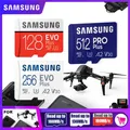 SAMSUNG Original Micro SD 64GB Memori Memory Card C10 TF MicroSD TF Cards SDXC 128GB 256GB 512GB U3