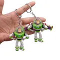 Disney Keychain Toy Story Buzz Lightyear Figure Collection Doll for Bag Car Decoration kids Birthday