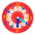 Montessori Materials Wooden Clock Kids Toys Time Learning Teaching Aids Toys For Children Life