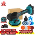 ONEVAN 21V Electric Car Polisher Cordless Automotive Polisher 7000rpm Adjustable Wireless Car