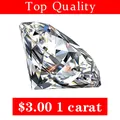 Free Shipping Items 0.1 To 10ct D Color VVS1 Moissanite Diamonds Certified Pass Diamond Test