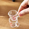 1PC 15ml Scale Measuring Cup Small Plastic Quantitative Cup Cooking Kitchen Seasoning Cup Mini Lemon