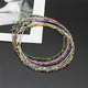 New Korean Sweet Colorful Chokers Collar Boho Seed Beaded Clavicle Necklaces for Women Girls Trendy