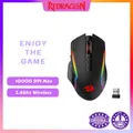 Redragon M810 Pro Wireless Gaming Mouse 10000 DPI Wired Gamer Mouse w/ Rapid Fire Key 8 Macro