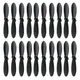 20Pcs/Pack Propeller Set Airscrew Replacement for Cheerson CX 10 Mini Drone Quadcopter Helicopter RC