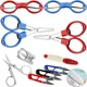 1Pc Sewing Scissors Stainless Steel Folding Scissors Mini U-shaped Scissors Embroidery Tailor Shears