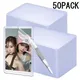 1/50Pcs 35PT Clear Toploader Kpop idol Photocard Sleeve Anti-scratch 3X4" PVC DIY Gaming Trading