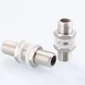 304 Stainless Steel Lock Pipe Fitting 1/4" 3/8" 1/2" 3/4" 1"BSPT x 40/50/60/80mm/100mm/120mm Length