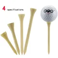 Golf Tees Package of 100 Bamboo Wooden Tees 42mm 54mm 70mm 83mm Length Golf Ball Holder Drop Ship