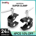 SmallRig Super Clamp 2 PCS Pack w/ 1/4" and 3/8" Thread for Cameras/Lights/