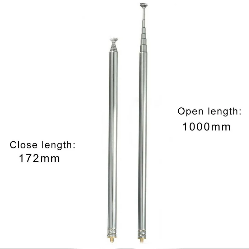 Universal Car Radio RC Control Transmitter Controller Telescopic Aerial Antenna 100cm Exterior Automotive Tools Car Products