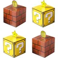 10pcs Super Mario Bros Props Bricks & Boxes Anime Figures Toys Mario Theme Party Decoration Candy