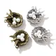 24x19x9mm 4pcs Antique Silver Plated Bronze Plated Bird Nest Handmade Charms Pendant:DIY for