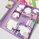 Kawaii Cute Sanrioed Convenience Book Mymelody Kuromi Hello kitty Note Book Cute Paste Notepad