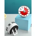 60-Minute Visual Timer For Kids Study Fridge Magnets Kitchen Timer Mechanical Stopwatch Alarm Clock