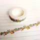 1X DIY Japanese Paper Natural Flower Washi Tape Paper Masking Tapes Adhesive Tapes Stickers