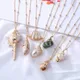 Hot 2019 Bohemia Conch Shells Necklace Sea Beach Shell Pendant Necklace For Women Female Shell