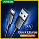 Ugreen Micro USB Cable 3A Fast Charging USB Data Cable Mobile Phone Charging Cable for Samsung HTC