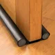 Windproof Seal Strip Draught Excluder Stopper Door Bottom Guard Double Protector Doorstop Dust-proof