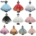 Fashion Ballet Tutu Dress For Barbie Doll Outfits Clothes 1/6 Doll Accessories Rhinestone 3-layer