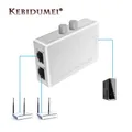 Kebidumei Mini 2 Port RJ45 RJ-45 Network Switch Ethernet Network Box Switcher Dual 2 Way Port Manual